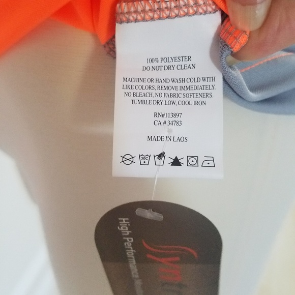 Women's Active color block t shirt - Picture 4 of 5